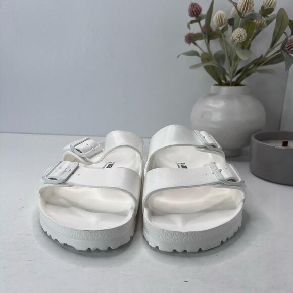 Birkenstock Arizona Eva Sandal White Regular Fit Men 10/EU43 0129421 NWOB - Picture 3 of 9